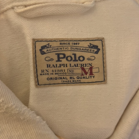 Polo by Ralph Lauren White Denim Jacket - Picture 12 of 12